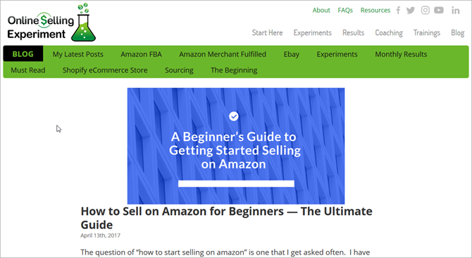 Comment vendre sur Amazon :12 meilleurs sites pour apprendre les bases 