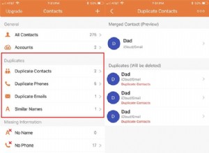 Comment fusionner ou supprimer des contacts iPhone en double 