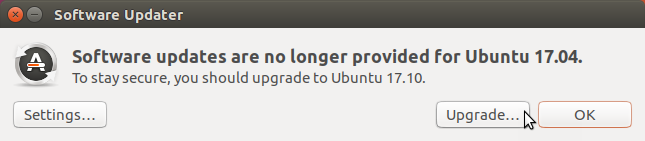 Comment mettre à niveau vers Ubuntu 17.10 à partir d une version précédente 