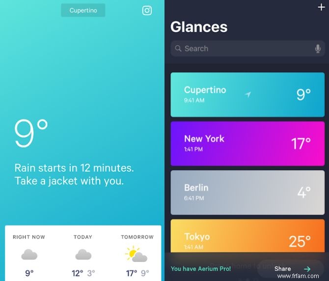 5 applications météo utiles et amusantes à consulter tous les jours 