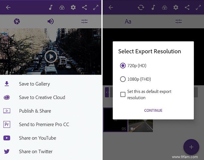 Comment éditer des vidéos sur votre téléphone à l aide d Adobe Premiere Clip 