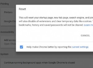 Comment résoudre les problèmes dans Chrome et Firefox avec une réinitialisation du navigateur 