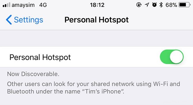 Comment utiliser la fonction Hotspot sur votre iPhone 