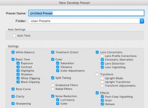 Comment créer vos propres préréglages Lightroom personnalisés 