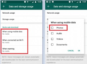 Comment arrêter de télécharger automatiquement des images sur WhatsApp 