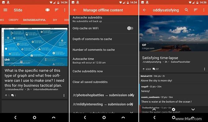 Les meilleures applications Reddit pour Android 