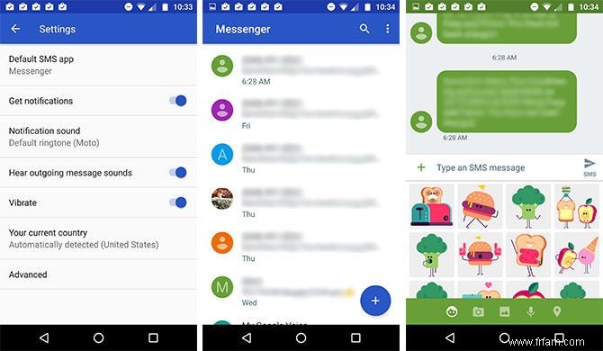 Textez mieux avec ces applications SMS alternatives pour Android 