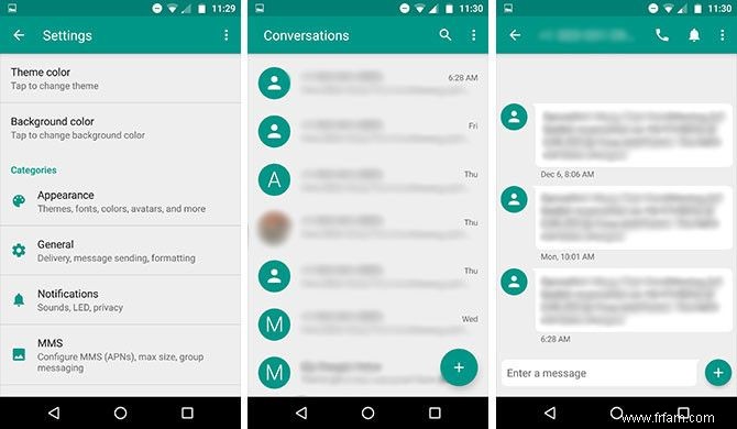 Textez mieux avec ces applications SMS alternatives pour Android 