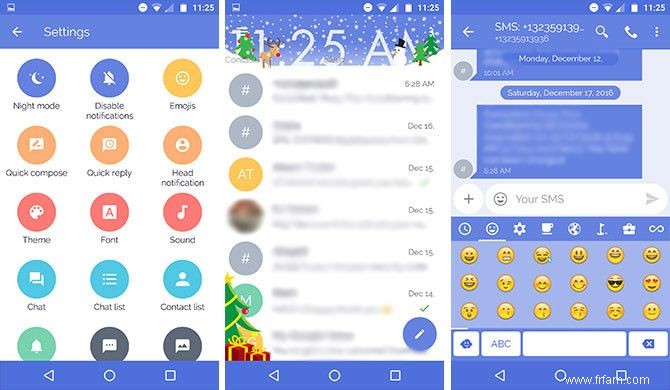 Textez mieux avec ces applications SMS alternatives pour Android 