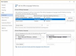 Comment changer la langue dans Microsoft Office 2016 