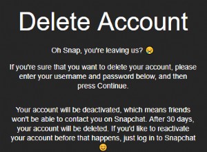 Comment supprimer votre compte Snapchat 