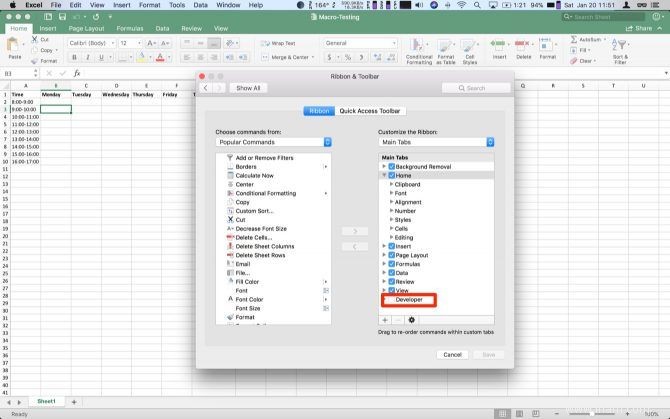 Utilisez des macros dans Excel sur Mac pour gagner du temps et en faire plus 