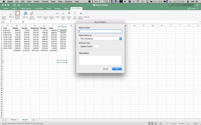 Utilisez des macros dans Excel sur Mac pour gagner du temps et en faire plus 