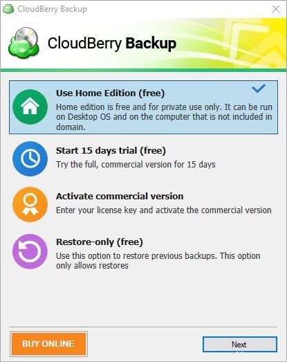 CloudBerry Backup protège les fichiers sur Windows, Mac et Linux 