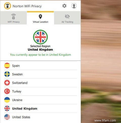 Norton WiFi Privacy aide à protéger votre navigation où que vous alliez 