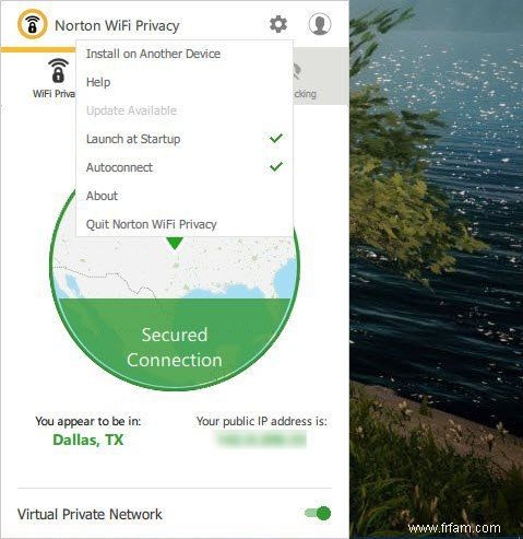 Norton WiFi Privacy aide à protéger votre navigation où que vous alliez 