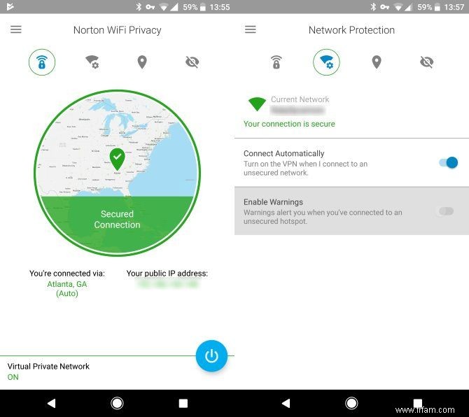 Norton WiFi Privacy aide à protéger votre navigation où que vous alliez 