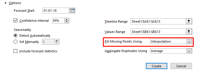 Utiliser la fonction de prévision d Excel pour transformer les données historiques en prévisions 