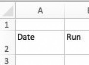 Comment créer un plan d entraînement de marathon avec Excel 