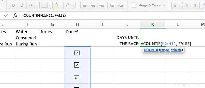 Comment créer un plan d entraînement de marathon avec Excel 