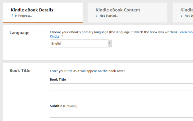 Comment publier des livres électroniques sur Amazon avec Kindle Direct Publishing 