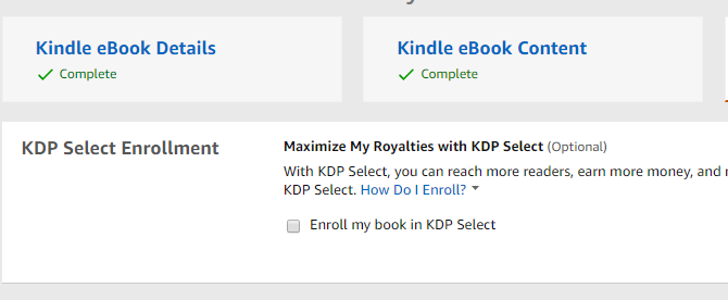 Comment publier des livres électroniques sur Amazon avec Kindle Direct Publishing 