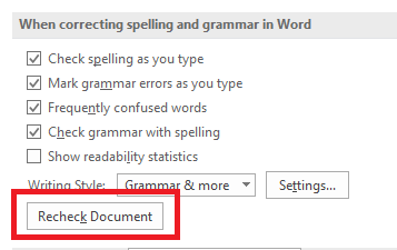 Comment vérifier l orthographe et la grammaire dans Microsoft Word 