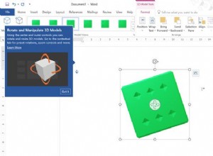 Comment ajouter des modèles 3D aux documents et présentations Microsoft Office 