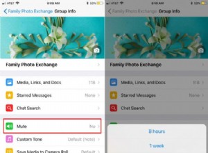 Comment désactiver les messages de groupe dans iOS 11 et WhatsApp 