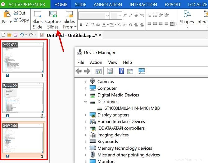 5 Conseils vidéo de formation sur la capture d écran à l aide d ActivePresenter 