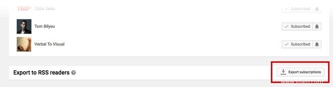 Comment gérer les abonnements YouTube avec RSS 