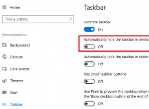 Comment masquer la barre des tâches sous Windows 