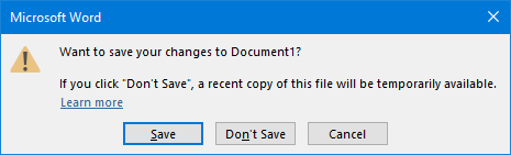 Comment récupérer un document Microsoft Word 2016 non enregistré en quelques secondes 