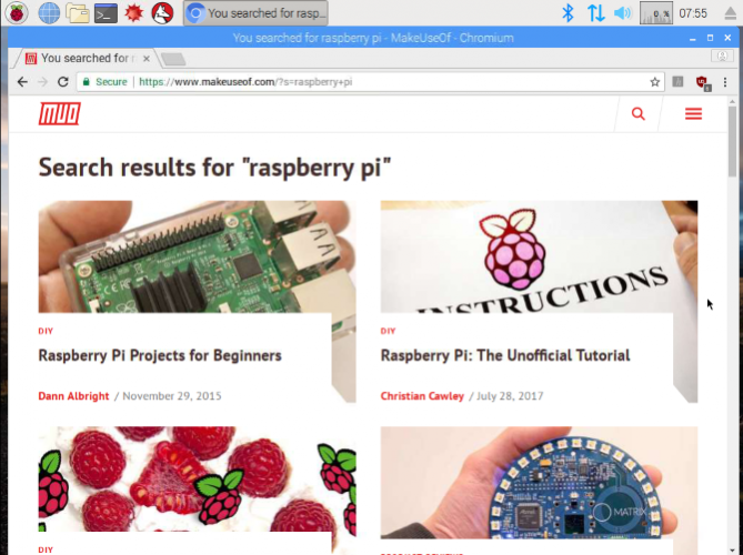 7 conseils pour utiliser un Raspberry Pi 3 comme PC de bureau avec Raspbian 