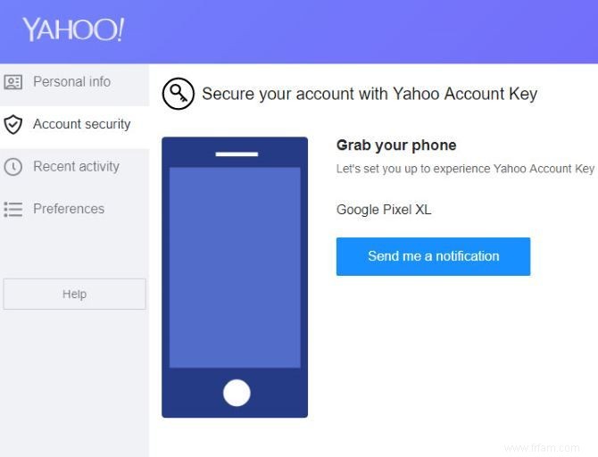 Cette méthode vous permet de vous connecter à Yahoo sans mot de passe 