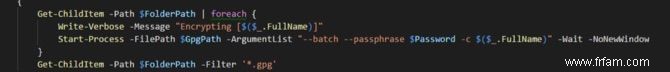 Automatisez le chiffrement de fichiers dans Windows avec ce script Powershell 