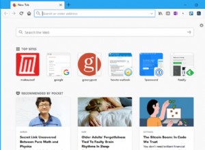 Comment gérer la page Nouvel onglet dans Firefox 57 Quantum 