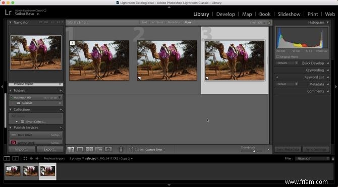 Comment prévisualiser simultanément plusieurs préréglages Lightroom 