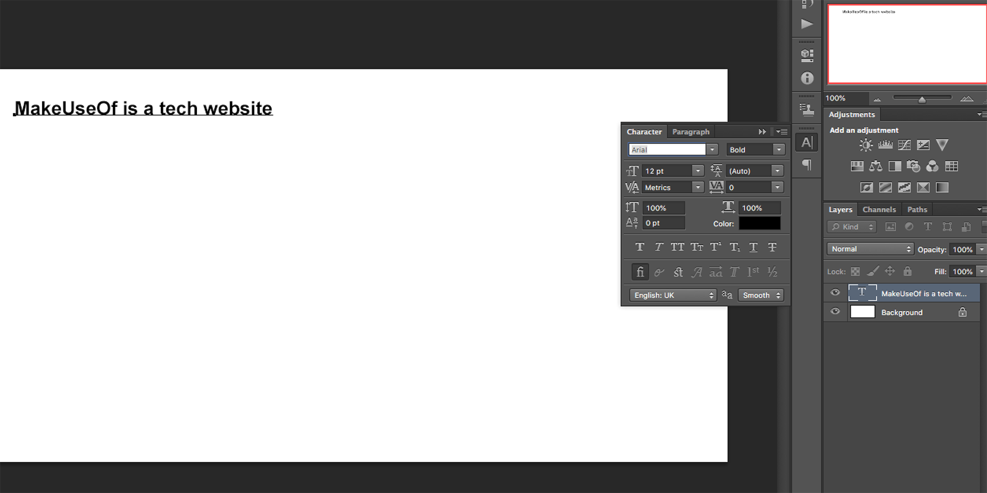 Comment ajouter et modifier du texte dans Adobe Photoshop 