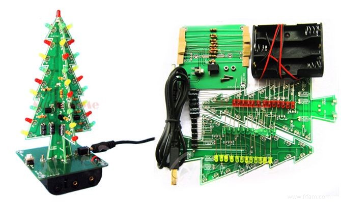 Ces projets électroniques de bricolage de Noël coûtent tous moins de 5 $ 