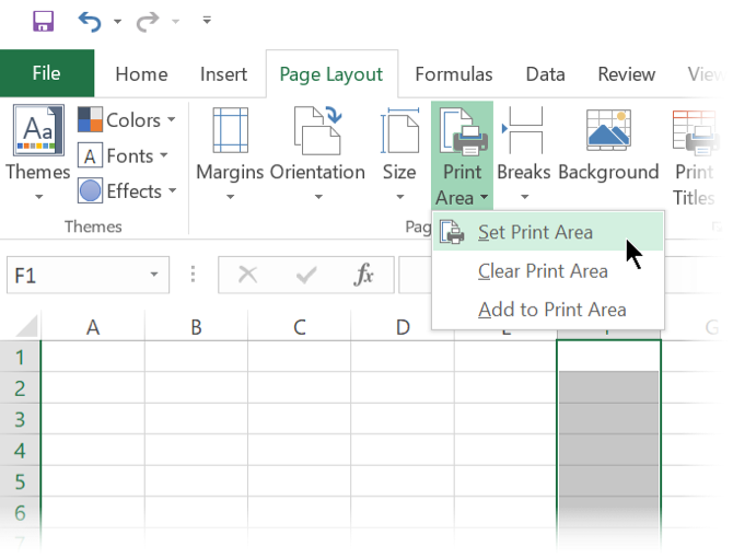 Comment imprimer uniquement une zone dans Microsoft Excel 