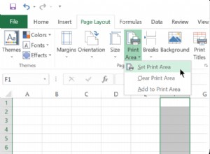 Comment imprimer uniquement une zone dans Microsoft Excel 