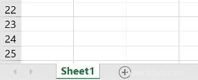 Comment masquer et afficher des feuilles dans Excel 