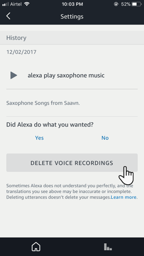 Comment supprimer vos données vocales Amazon Echo 