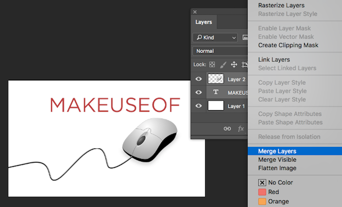 Comment redimensionner et fusionner des calques dans Photoshop 