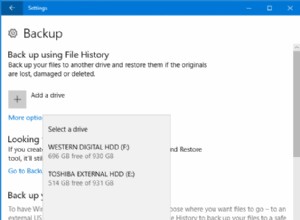 Comment sauvegarder votre e-mail (Outlook) avec l historique des fichiers de Windows 10 