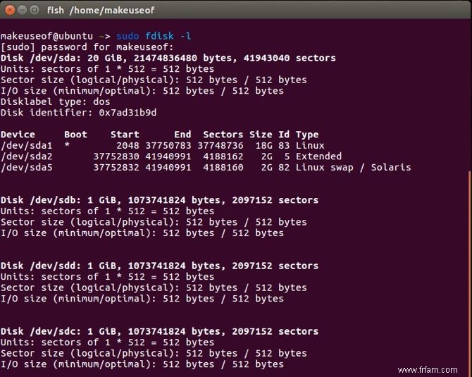 Comment configurer une matrice de disques durs RAID sous Linux 