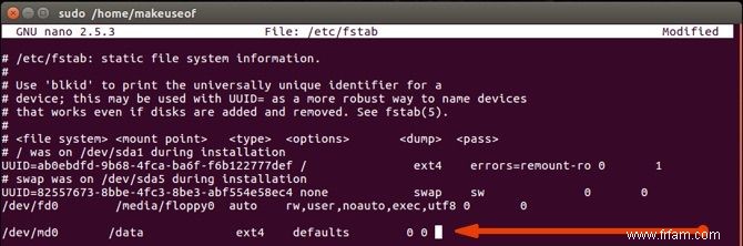 Comment configurer une matrice de disques durs RAID sous Linux 