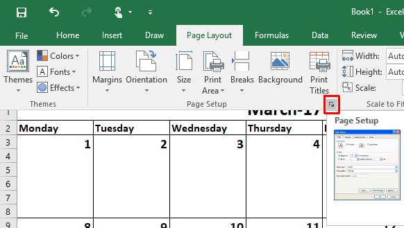 Comment créer un modèle de calendrier dans Excel 