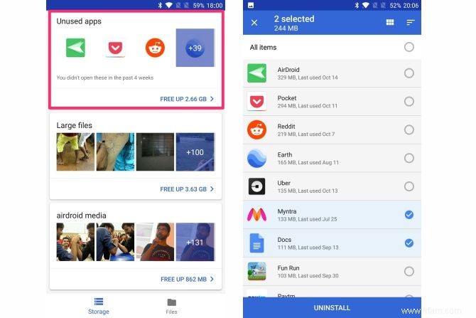 Nouvelle application Google Files Go :tout ce que vous devez savoir 